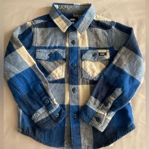2T Vans Flannel